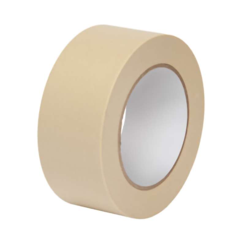 Masking Tape, 2" x 60 Yds, 3" Core, 7.5 mil, Tan
